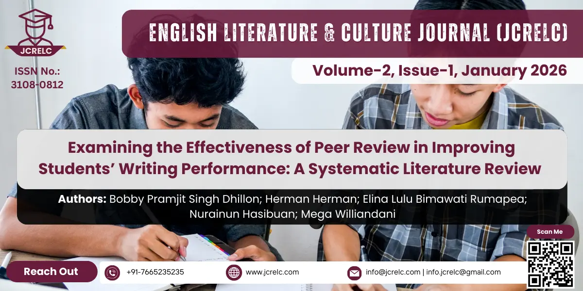 Examining the Effectiveness of Peer Review in Improving Students’ Writing Performance: A Systematic Literature Review