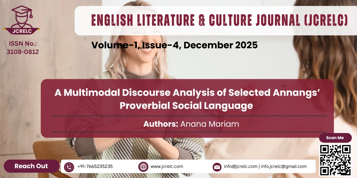 A Multimodal Discourse Analysis of Selected Annangs’ Proverbial Social Language