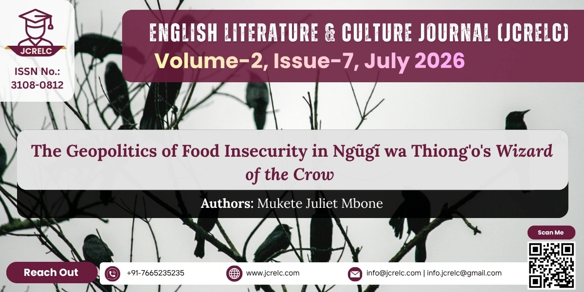 The Geopolitics of Food Insecurity in Ngũgĩ wa Thiong'o's Wizard of the Crow