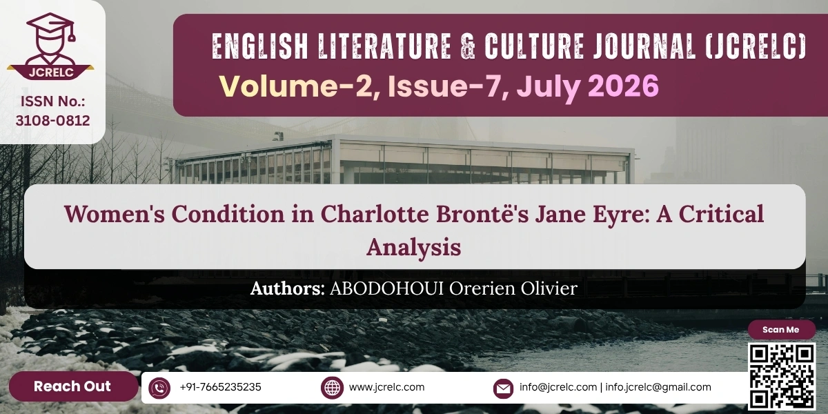 Women's Condition in Charlotte Brontë's Jane Eyre: A Critical Analysis