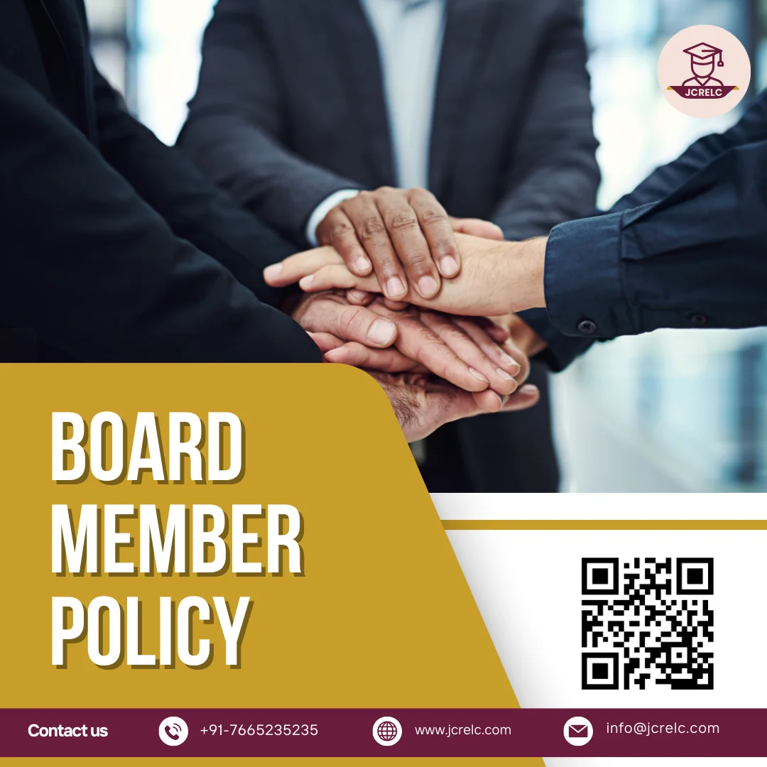 JCRELC Board Member Policy