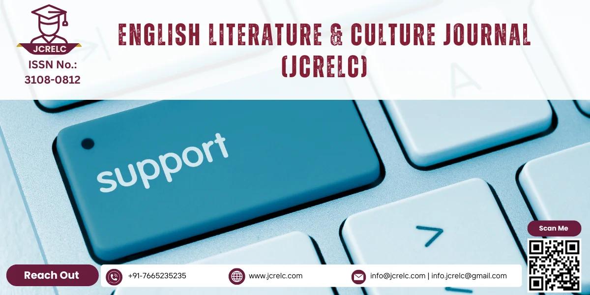 Contact JCRELC Editorial Team - Literature and Cultural Studies Journal Support