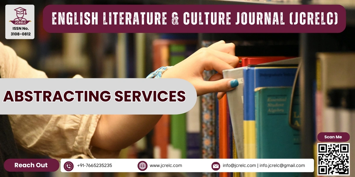 About JCRELC - Journal of Creative Research in English Literature and Culture