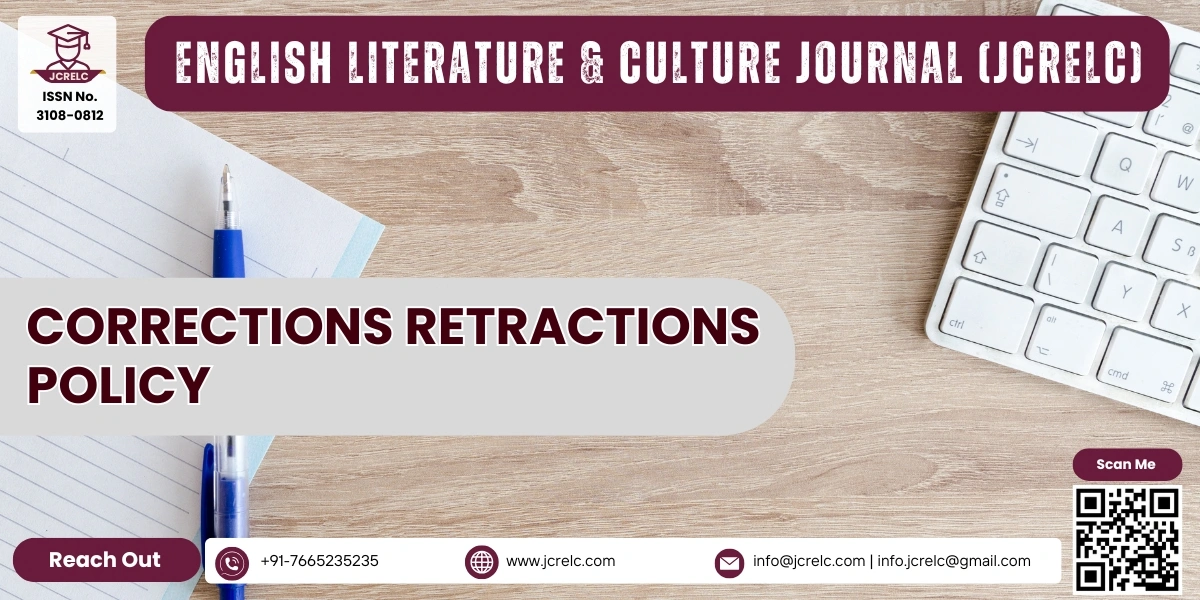 Corrections and Retractions Policy - JCRELC