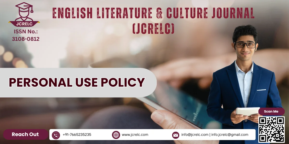 Policy for Personal Use - JCRELC