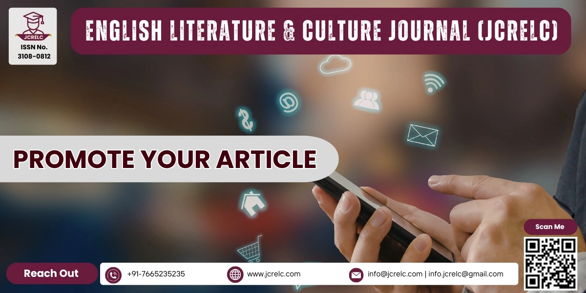 Promote Your Article - JCRELC