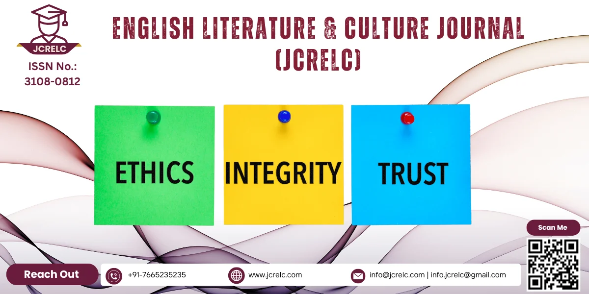 Publication Ethics - JCRELC