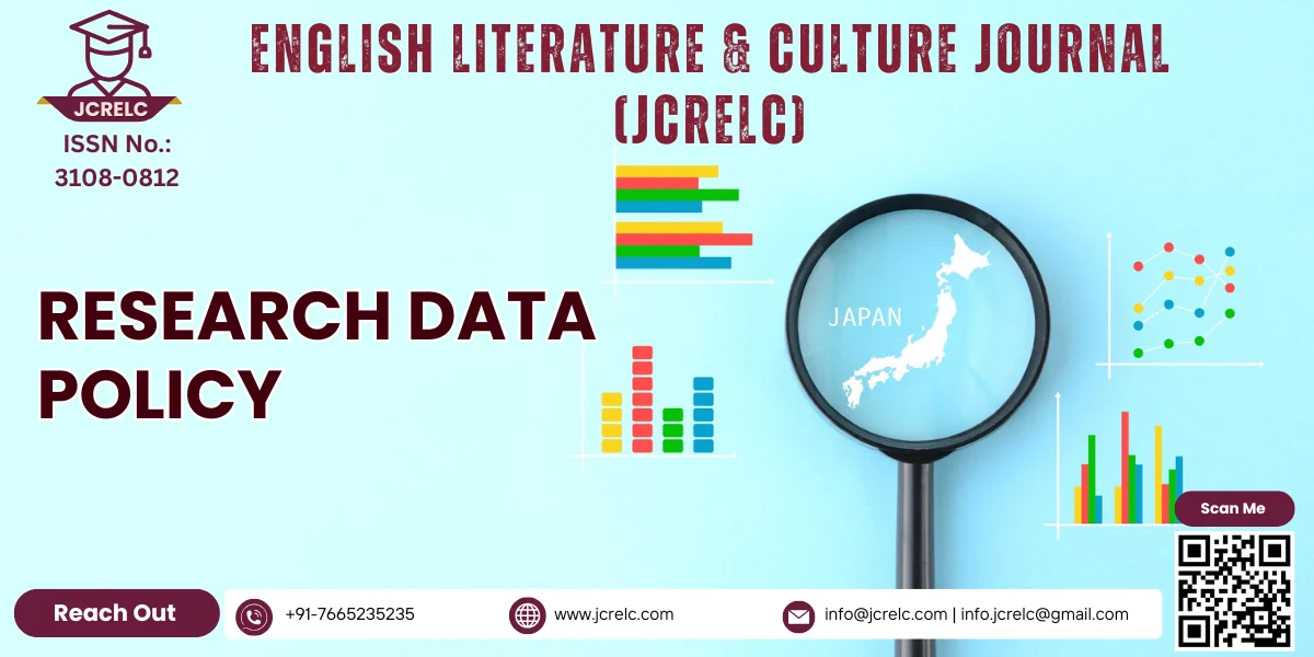 Research Data Policy - JCRELC